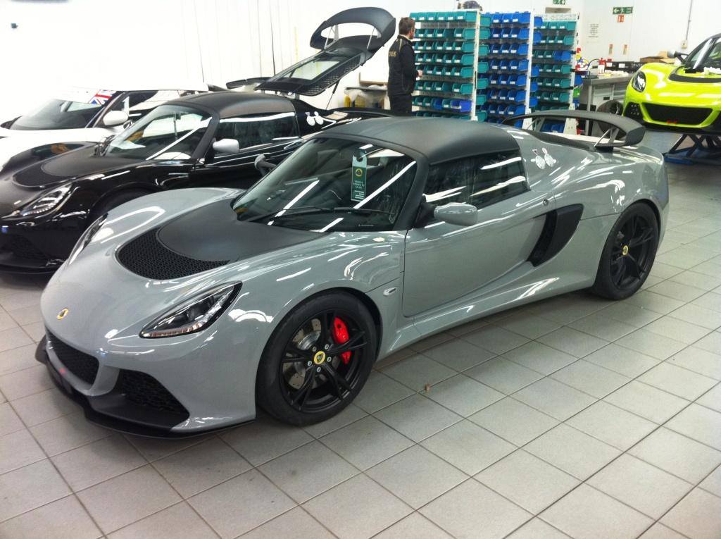 Lotus Exige S V6 Cup in Pewter Gray