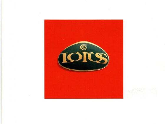 Lotus Esprit Prospekt 1987