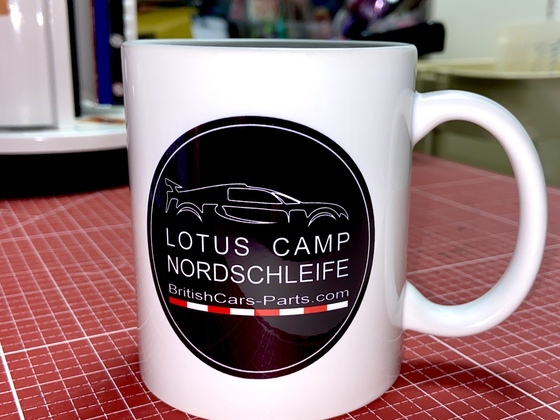 Lotus Camp Nordschleife Tasse
