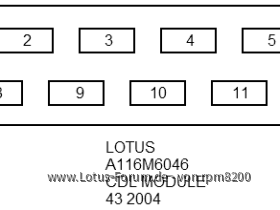 Stecker CDL Module Elise 2005